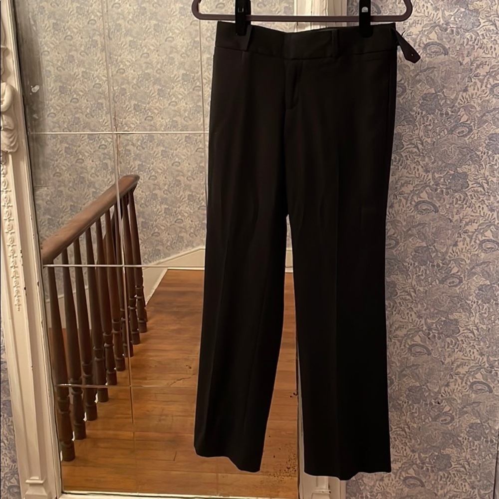 Banana Republic Petite Logan Trouser-Fit Washable Wool-Blend Pant